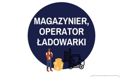 Magazynier, Operator ładowarki –