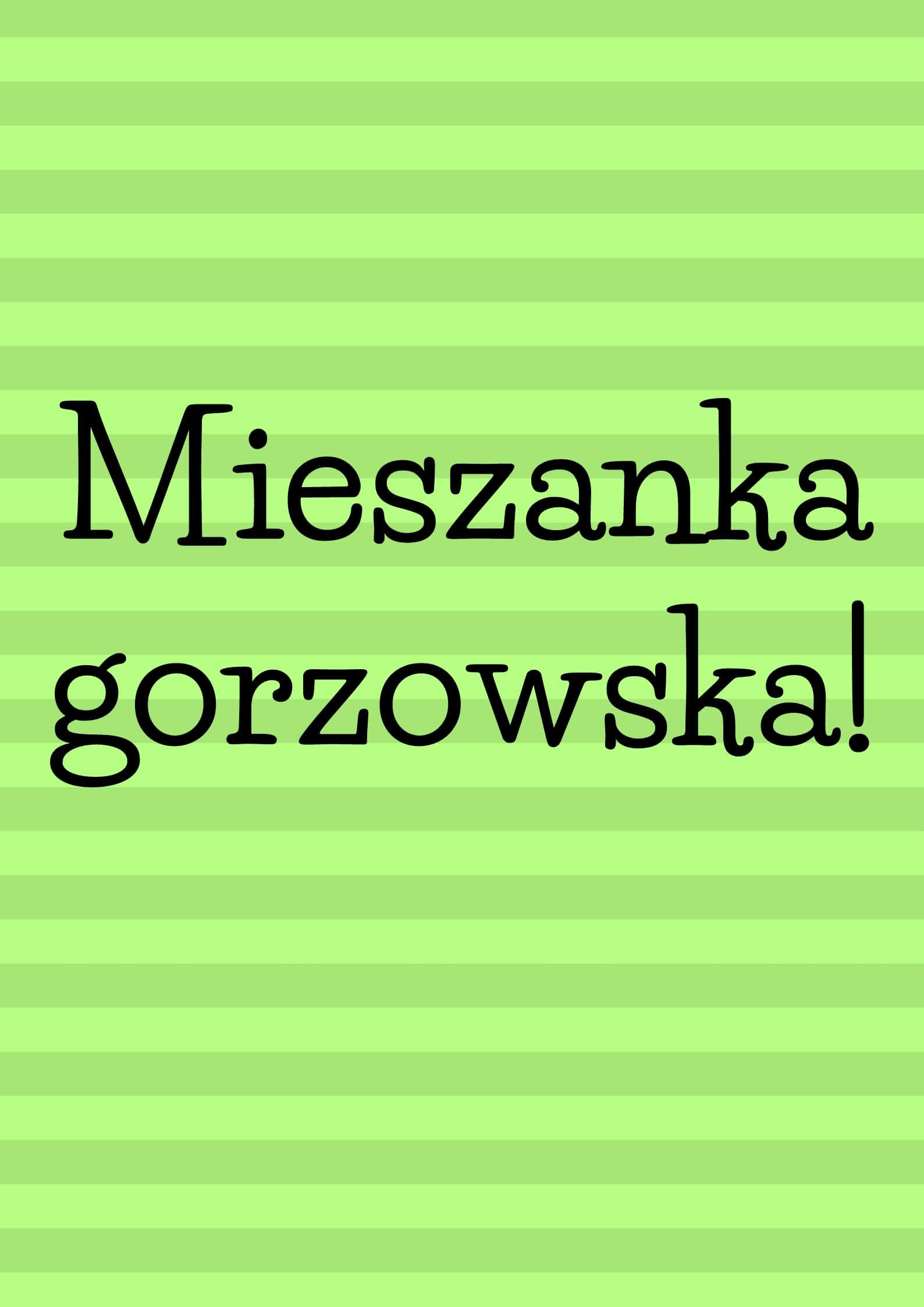 „Mieszanka gorzowska” i jej szerokie zastosowanie