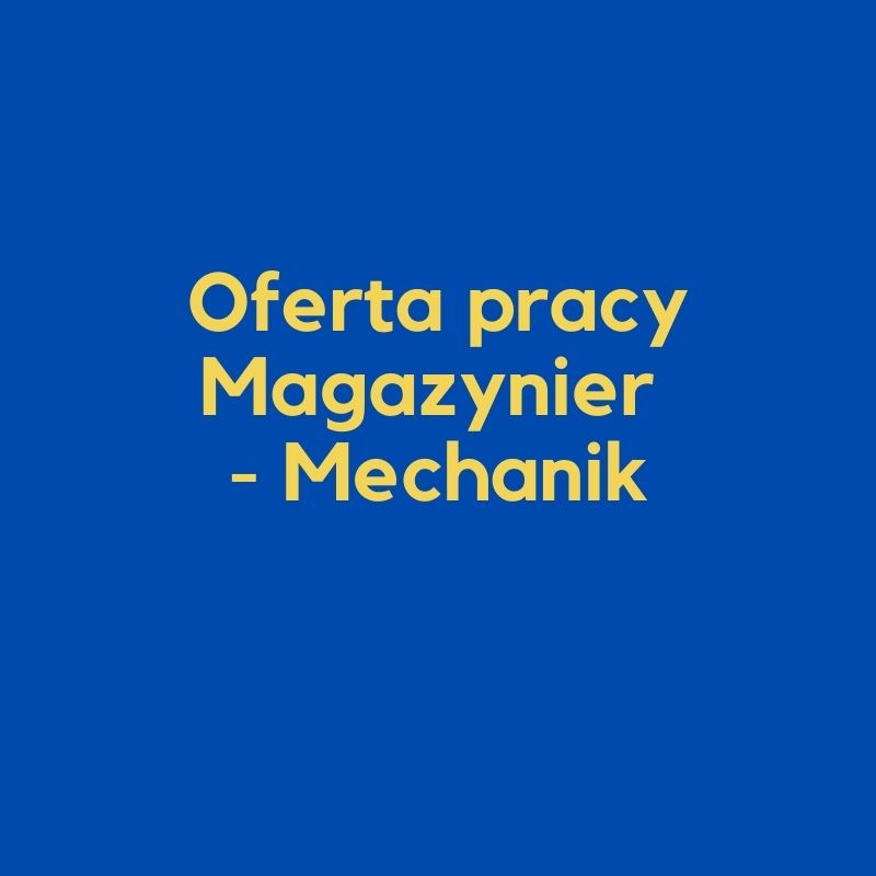 Poszukujemy pracownika! Poszukujemy pracownika!