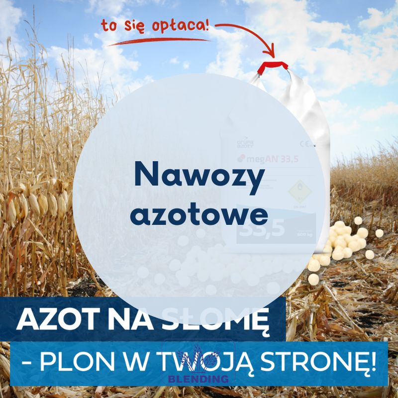Azot na słomę.